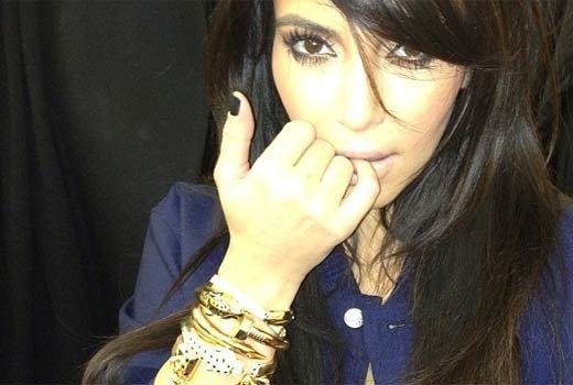 kourtney kardashian gold bracelet